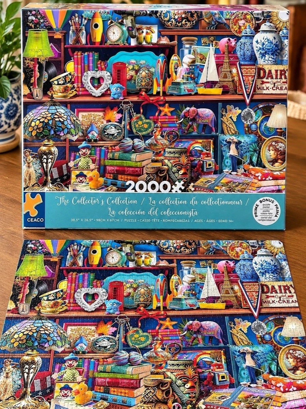 CEACO The Collector’s Collection 2000 Piece Jigsaw Puzzle Chris Bigelow